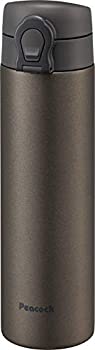 【中古】【輸入品・未使用】ピーコック 水筒 マグボトル ブラウン 0.5L ステンレスボトル マグタイプ AKF-50 T 1