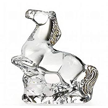【中古】【輸入品・未使用】バカラ シェバル ゴールド 2103 288 馬 ラージ 17cm X5.5cmXH 17.5cm [並行輸入品]