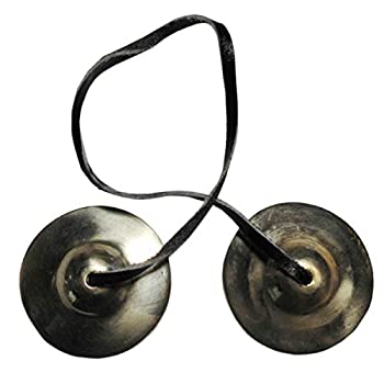 【中古】【輸入品・未使用】アジアン雑貨 ネパール仏具 ティンシャ（シンバルン） TEN-22 [並行輸入品]