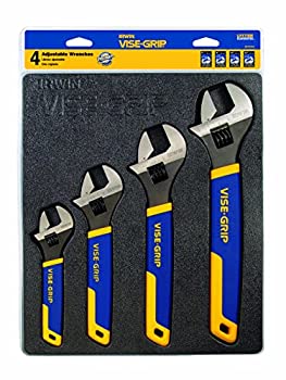 【中古】【輸入品・未使用】IRWIN VISE-GRIP Adjustable Wrench Set%カンマ% 4 Piece%カンマ% 2078706 by Irwin Tools [並行輸入品]