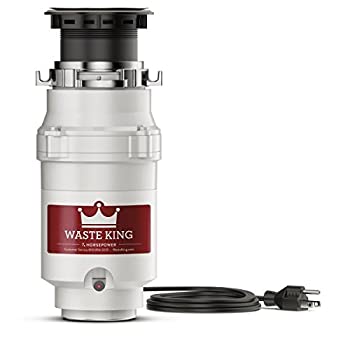 【中古】【輸入品 未使用】Waste King Legend Series L-111 1/3 HP Continuous Feed Operation Garbage Disposer 並行輸入品