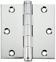 【中古】【輸入品・未使用】Deltana dsb35?3.5?%ダブルクォーテ% X 3.5?%ダブルクォーテ%ソリッド真鍮スクエアコーナー滑り軸受ほぞ穴ヒンジ、 DSB3526 1(3)