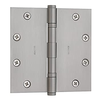 【中古】【輸入品・未使用】Baldwin 1051.i 5?%ダブルクォーテ% x 5?%ダブルクォーテ%ソリッド真鍮スクエアコーナーボール軸受ほぞ穴ヒンジ???Si、 1051.264.I 1