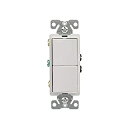 yÁzyAiEgpzEaton 7728W-SP 15-Amp 120-Volt Decorator Heavy Duty Grade Two Single-Pole Combination Switches%J}% White by Eaton