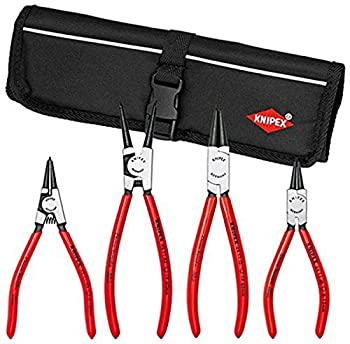 楽天ムジカ＆フェリーチェ楽天市場店【中古】【輸入品・未使用】4 Piece Interior/Exterior Straight Snap Ring Set （KNP4043） by Knipex