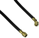 【中古】【輸入品・未使用】Yellow Jacket 15060 Plus II 1/4 Heavy Duty HCA Straight x Angle Charging Hose%カンマ% 60%カンマ% Black by Yellow Jacket