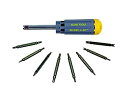 【中古】【輸入品 未使用】DA86370 Klenk Select-A-BitTM Tamperproof Screwdriver 16 Bits by Klenk Tools