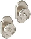【中古】【輸入品・未使用】アーチ型ロゼットSet withウェイバリー通り6ノブ、の完成 4.375 inch tall rose 8058WUS15