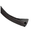 【中古】【輸入品・未使用】TechFlex F6N0.25BK Flexo F6 General Purpose 1/4-inch Braided Cable ...