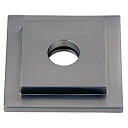 【中古】【輸入品・未使用】(Satin Nickel) - Kingston Brass FLSQUARE8 Heavy Duty Square Solid C...