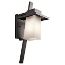【中古】【輸入品・未使用】Kichler Lighting 49258AZ Stonebrook 1-Light 23-Inch Outdoor Wall Mo...