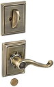 【中古】【輸入品・未使用】Schlage f94-fla-add-rh Flair Right Handedダミー内部パックwithデッドボルトCove、 F94FLA609ADDRH 1(3)