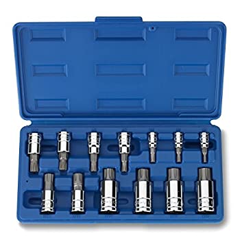 【中古】【輸入品・未使用】13 Pc Ribe BIT Drive Driver Set for Socket Tool Set Kit M4 to M16 Poly..