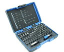 【中古】【輸入品 未使用】Temo 100 Pc Impact Ready Security Bits Screwdriver Set Kit With Two Quick Chucks