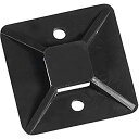 yÁzyAiEgpzAviditi CTM33B Cable Tie Mounts%J}% 3/4 x 3/4%J}% Black (Pack of 100) by Aviditi