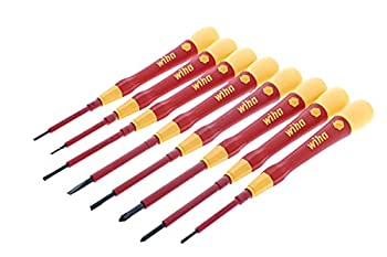 【中古】【輸入品・未使用】Wiha 32088 | 8 Piece Insulated PicoFinish Screwdriver Set