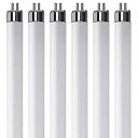 【中古】【輸入品・未使用】 Pack Of 6 F8T5/CW - T5 Fluorescent 4100K Cool White - 8 Watt - 30cm Super Long Life Light Bulbs