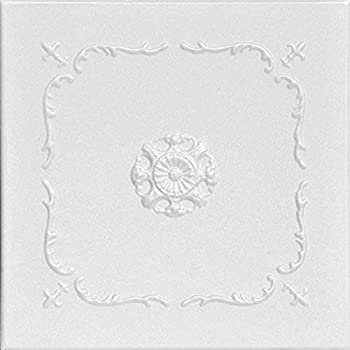 【中古】【輸入品・未使用】A La Maison Ceilings R43 バーボンストリートフォーム 接着天井タイル (21..