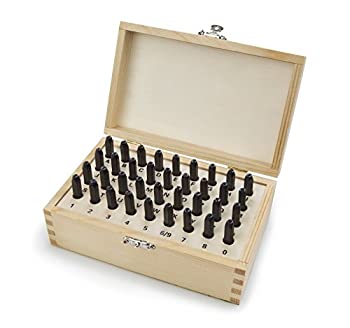 【中古】【輸入品・未使用】TEKTON 6610 5/32-Inch Letter and Number Stamp Set%カンマ% 36-Piece [並行輸入品]