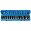 yÁzyAiEgpz13 Piece 3/8%_uNH[e% Drive Semi Deep 6 Point Metric Impact Socket Set by Grey Pneumatic [sAi]