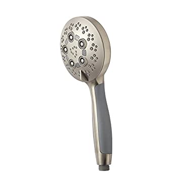 【中古】【輸入品・未使用】(2%カンマ% Brushed Nickel) - Rio 2.0 gpm Multi Function Handheld Shower