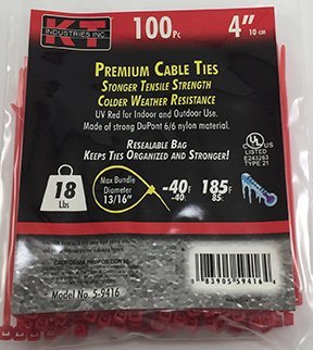 【中古】【輸入品・未使用】k-t IndustriesウルトラライトDutyケーブルタイ 4 Inch レッド 5-9416 1 【中古】【輸入品・未使用】k-t IndustriesウルトラライトDutyケーブルタイ 4 Inch レッド 5-9416 1