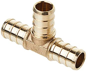 【中古】【輸入品・未使用】SharkBite UC362LFA10 1/2インチ Tee PEX Barb 継手 (10個パック) 1 真鍮 10個