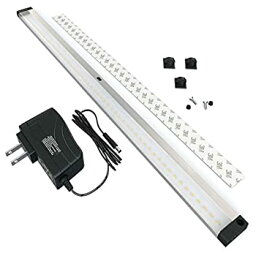 【中古】【輸入品・未使用】EShineR High Quality LED Under Cabinet Lighting%カンマ% with IR Sensor! Easy to Install - Hand Wave Activated - Extra Long 20 Inch Panel -