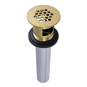 【中古】【輸入品・未使用】キングストン真鍮kb5007補完グリッドStrainer Drain、サテン真鍮