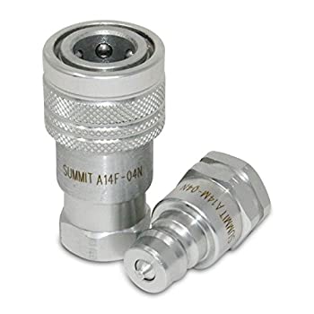 【中古】【輸入品・未使用】1?/ 4?″ NPT ISO 7241-a Quick Disconnect油圧Coupler Set 【中古】【輸入品・未使用】1?/ 4?″ NPT ISO 7241-a Quick Disconnect油圧Coupler Set