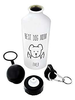 【中古】【輸入品・未使用】Dog Mom ウォーターボトル Best Dog Mom Ever 母の日ギフト 犬関連ギフト 女性向け犬ギフト 犬愛好家向けギフト...