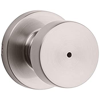 【中古】【輸入品・未使用】Kwikset 97300-933 Pismo 寝室/浴室ドアノブ ラウンド サテンニッケル 【中古】【輸入品・未使用】Kwikset 97300-933 Pismo 寝室/浴室ドアノブ ラウンド サテンニッケル