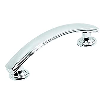 【中古】【輸入品・未使用】Hickory Hardware P2143-CH-10B アメリカンダイナーコレクション 3インチ穴 中心から中心まで クロム 各10個