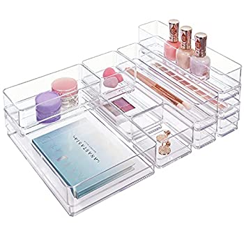 【中古】【輸入品・未使用】STORi クリアプラスチック メイクアップ&化粧台引き出しオーガナイザー 10個セット 【中古】【輸入品・未使用】STORi クリアプラスチック メイクアップ&化粧台引き出しオーガナイザー 10個セット