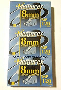 【中古】【輸入品・未使用】Memorex mp120?8?mmビデオテープ( 3?- Pack )