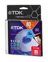 【中古】【輸入品 未使用】TDK 80-minute CD - Rディスク( 5 - Pack ) ( cdr80twnml5tg ) ( Discontinued by Manufacturer )