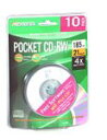【中古】【輸入品・未使用】Memorex 185?MB / 21-minute 3?%ダブルクォーテ%ポケットCD - RWメディア( 10個パック)