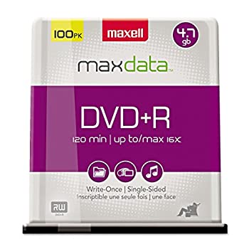 【中古】【輸入品・未使用】4.7GB DVD+R 100CT SPINDLE