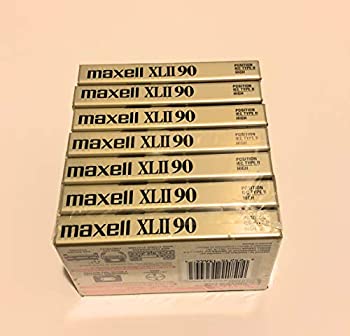 【中古】【輸入品・未使用】Maxell XLII IECタイプII 90分High Biasオーディオカセットテープ???7パック