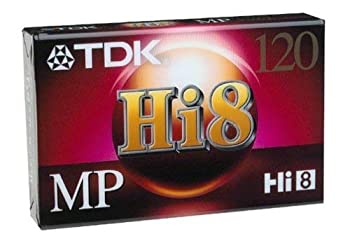 【中古】【輸入品・未使用】TDK hi8%カンマ%120パックの6個 mp120空白テープ 