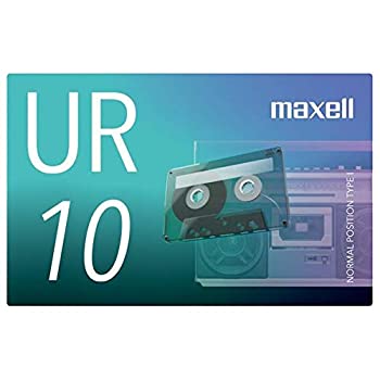 【中古】【輸入品・未使用】マクセル 録音用カセットテープ 10分 1巻 URシリーズ UR-10N