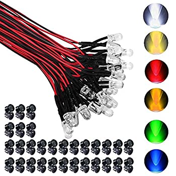 【中古】【輸入品・未使用】GTIWUNG 60個入り5mm LED プレ配線 高輝度 砲弾型LED 12V用 6色あり- ホワイト ウォームホワイト レッド ブルー グリーン イエロー + 60個入り 【中古】【輸入品・未使用】GTIWUNG 60個入り5mm LED プレ配線 高輝度 砲弾型LED 12V用 6色あり- ホワイト ウォームホワイト レッド ブルー グリーン イエロー + 60個入り