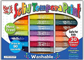 【中古】【輸入品・未使用】The Pencil Grip Kwik Stix ソリッドテンペラペイント 30色 パステル/ジュ..