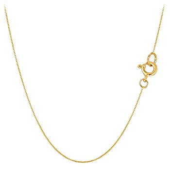 【中古】【輸入品・未使用】10k Yellow Gold Classic Mirror Box Chain Necklace%カンマ% 0.45mm%カンマ% 18%ダブルクォーテ% 【中古】【輸入品・未使用】10k Yellow Gold Classic Mirror Box Chain Necklace%カンマ% 0.45mm%カンマ% 18%ダブルクォーテ%