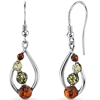 【中古】【輸入品・未使用】Baltic amber Open Leaf Earringsスターリングシルバー複数の色 【中古】【輸入品・未使用】Baltic amber Open Leaf Earringsスターリングシルバー複数の色