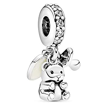 【中古】【輸入品・未使用】Pandora Jewelry ベビーテディベア ダングルキュービックジルコニアチャーム スターリングシルバー 【中古】【輸入品・未使用】Pandora Jewelry ベビーテディベア ダングルキュービックジルコニアチャーム スターリングシルバー