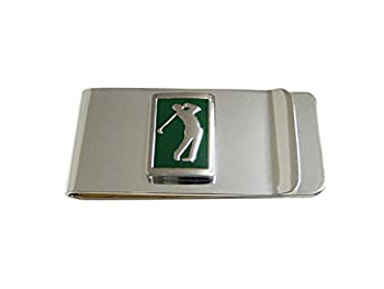 【中古】【輸入品・未使用】グリーンゴルフペンダントマネークリップ。