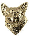 【中古】【輸入品・未使用】クリエイティブピューターDesigns、ピューターコーギー犬手作りラペルピンブローチ、d062 ゴールド(4)