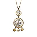 【中古】【輸入品・未使用】ローズマリー・コレクションレディース文4つBlessings Good Luckネックレス(4)