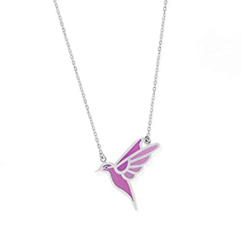 【中古】【輸入品・未使用】Boma Jewelry スターリングシルバー パープル 樹脂 鳥 ネックレス 18インチ 【中古】【輸入品・未使用】Boma Jewelry スターリングシルバー パープル 樹脂 鳥 ネックレス 18インチ